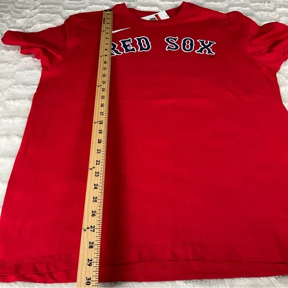 Nike Boston Red Sox’s Men’s Large Red Trevor Story #10 Short Sleeve T-Shirt NWT - Picture 7 of 8